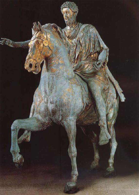 unknow artist Rider statue of Marcus Aurelius
